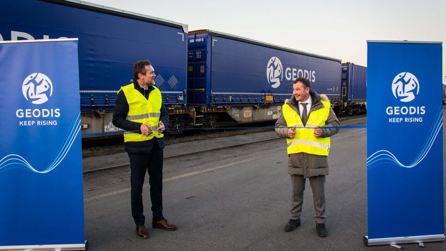 GEODIS inaugure une nouvelle ligne ferroviaire reliant la France à l’Italie